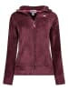 Canadian Peak Fleecejacke "Upaloodeak" in Bordeaux