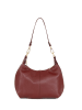 Anna Morellini Leren schoudertas "Savina" bordeaux - (B)24 x (H)17 x (D)10 cm