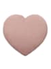 Leschi Bio-Körnerkissen "Wärmeherz" in Rosa - (L)18 x (B)4 x (H)20 cm