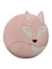 Leschi Bio-Körnerkissen für Bauch und Rücken "Fuchs Luca" in Rosa - (B)25 x (H)25 cm