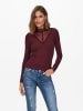 ONLY Bluzka w kolorze bordowym