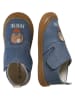 vertbaudet Leder-Hausschuhe in Blau