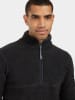 Didriksons Fleecepullover "Lillebror" in Schwarz