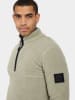 Didriksons Fleecepullover "Lillebror" in Oliv