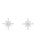 Miu Silver Zilveren oorstekers met edelstenen