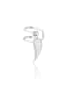 Miu Silver Silber-Earcuff mit Edelsteinen