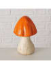 Boltze Dekofigur "Zamo" in Orange/ Creme - (H)20 cm