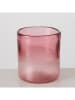 Boltze Windlicht "Halla" in Rosa - (H)9 x  Ø 8 cm