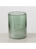Boltze Windlicht "Halla" in Grün - (H)18 x  Ø 14 cm