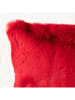 Boltze Kissen "Liz" in Rot - (L)45 x (B)45 cm