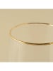 BELLA MAISON Glas in Transparent/ Gold - 365 ml