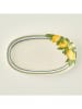 BELLA MAISON Servierplatte "Lemoncello" in Weiß/ Gelb/ Grün - (L)29 cm