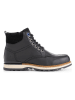 TRAVELIN' Leren boots "Levring" zwart