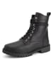 TRAVELIN' Leder-Boots "Logstrup" in Schwarz