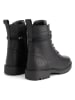 TRAVELIN' Leder-Boots "Logstrup" in Schwarz