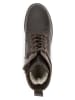 TRAVELIN' Leren boots "Logstrup" bruin