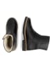TRAVELIN' Leren boots zwart