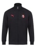 Puma Sweatjacke "Stade Rennes Blank" in Schwarz