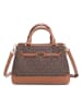 Michael Kors Henkeltasche in Braun/ Hellbraun - (B)18 x (H)22 x (T)13 cm