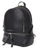 Michael Kors Leder-Rucksack in Schwarz - (B)25 x (H)30 x (T)11 cm