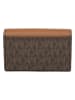 Michael Kors Portemonnee bruin/lichtbruin - (B)12 x (H)8 x (D)4 cm