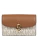 Michael Kors Geldbörse in Creme/ Hellbraun - (B)12 x (H)8 x (T)4 cm