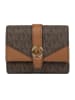 Michael Kors Portfel w kolorze brązowo-jasnobrązowym - 12 x 10 x 4 cm