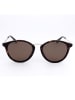 Polaroid Okulary przeciwsłoneczne unisex w kolorze brązowym