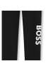 BOSS Legginsy w kolorze czarnym