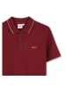 Hugo Boss Kids Poloshirt in Rot