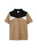 Hugo Boss Kids Poloshirt in Hellbraun/ Schwarz