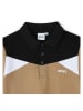 BOSS Poloshirt lichtbruin/zwart