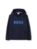 Hugo Boss Kids Hoodie in Dunkelblau