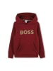 Hugo Boss Kids Hoodie in Rot
