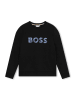 Hugo Boss Kids Sweatshirt in Schwarz
