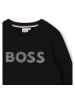 Hugo Boss Kids Sweatshirt zwart