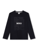 Hugo Boss Kids Longsleeve in Schwarz