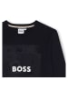 Hugo Boss Kids Longsleeve in Schwarz