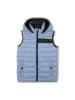 Hugo Boss Kids Wende-Steppweste in Hellblau