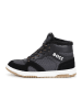 Hugo Boss Kids Sneakers in Schwarz/ Dunkelblau