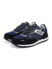 Hugo Boss Kids Sneakers in Blau/ Schwarz