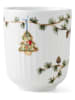 Rosendahl Kubek "Hammershøi Christmas" w kolorze białym - 300 ml