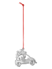Rosendahl Dekohänger ''Julebil'' in Silber - (H)6,5 cm