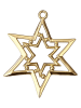 Rosendahl Dekohänger ''Trille Stjerne'' in Gold - (H)8 cm