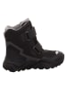 superfit Leder-Winterboots "Rocket" in Schwarz
