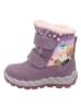 superfit Leder-Winterboots "Icebird" in Lila