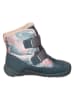 superfit Winterboots in Dunkelblau/ Rosa