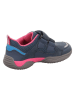 superfit Leren sneakers "Storm" donkerblauw/roze