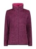 CMP Fleecejacke in Pink/ Schwarz
