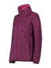 CMP Fleecejacke in Pink/ Schwarz